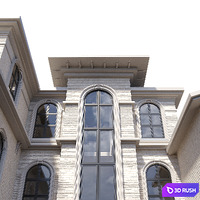 Classical house 3D Model Corona