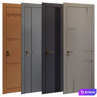 Collection of interior doors "Mirax", 1 (4 pcs.) 3D Model Corona