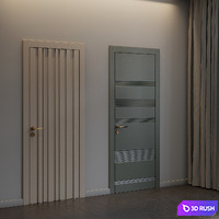 Collection of interior doors "Mirax", 1 (4 pcs.) 3D Model Corona