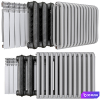 Radiators 3D Model Corona