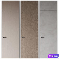 Door set №2 3D Model Vray, Corona