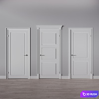 Belgravia doors Matera L-DG 3D Model Vray, Corona