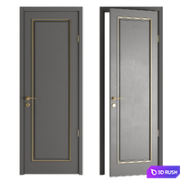 Interior door Oppein 3D Model Vray, Corona