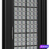 Glass Interior Doors 3D Model Vray