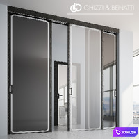 GHIZZI &amp; BENATTI (REFLEX Hinged &amp; Sliding) 3D Model Vray