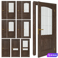 Doors Volhovets Interio NS 3D Model Vray, Corona