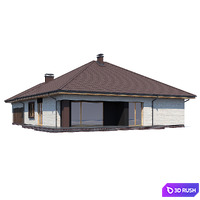 ABS House V108 3D Model Vray