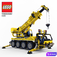 Lego Tecgnic 8421 3D Model Vray, Corona