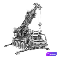 Lego Tecgnic 8421 3D Model Vray, Corona