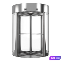Revolver Door Dorma Crane 2000 3D Model Vray
