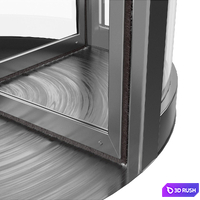 Revolver Door Dorma Crane 2000 3D Model Vray