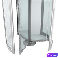 Revolver Door Dorma Crane 4000 3D Model Vray