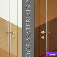 DOOR # 059 3D Model Vray, Corona
