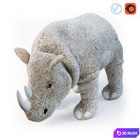 Soft toy, rhino DUNGEL