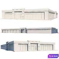 Store 3D Model Corona