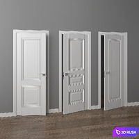Doors Profil Doors U-series, part 2 3D Model Vray, Corona