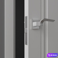 Doors Profil Doors U-series, part 2 3D Model Vray, Corona