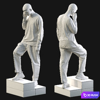 3d scan man 13 3D Model Corona