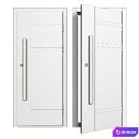 Entrance doors 5 3D Model Corona