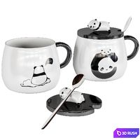 Cup Panda 3D Model Vray