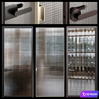 Glasitalia doors 3D Model Vray, Corona