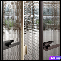 Glasitalia doors 3D Model Vray, Corona