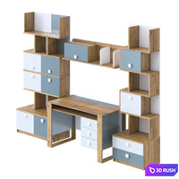 Furniture for childrens Hoff Models-2 3D Model Vray, Corona