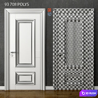 Doors Visconti Dorian Part 1 3D Model Vray, Corona
