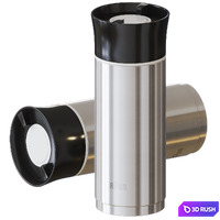 Thermos - Braun 3D Model Vray, Corona