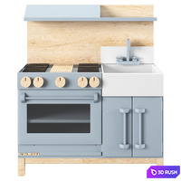 Play kitchen 3D Model Vray