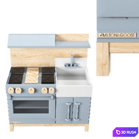 Play kitchen 3D Model Vray