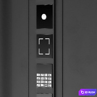 Modern door 06 3D Model Vray