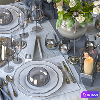 Table setting 42 3D Model Vray, Corona