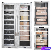 Whynter cigar cabinet 3D Model