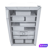 Whynter cigar cabinet 3D Model Vray, Corona