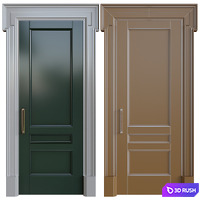 Clive Christian Door 3D Model Corona