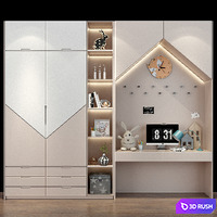 Furniture for a children 0343 3D Model Vray