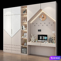 Furniture for a children 0343 3D Model Vray