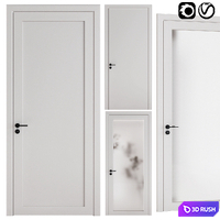 Door_02 3D Model Vray, Corona