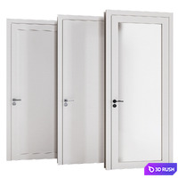 Door_02 3D Model Vray, Corona