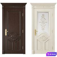 Door 313 3D Model Vray