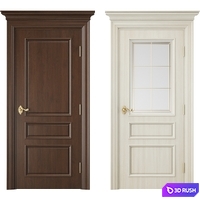 Door 394 3D Model Vray