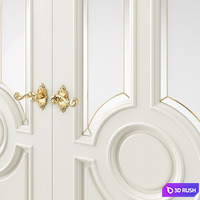 Door 459 3D Model Vray