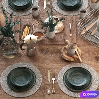Table setting 1 3D Model Corona