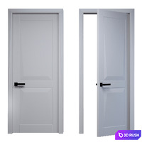 Door 01 3D Model Corona