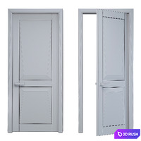 Door 01 3D Model Corona