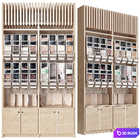 Grocery Dispenser 3D Model Vray, Corona