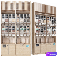 Grocery Dispenser 3D Model Vray, Corona
