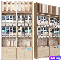 Grocery Dispenser 3D Model Vray, Corona