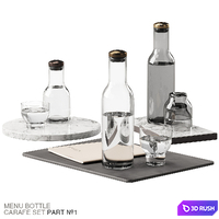 136 dishes decor set 09 MENU Bottle Carafe by Norm P01